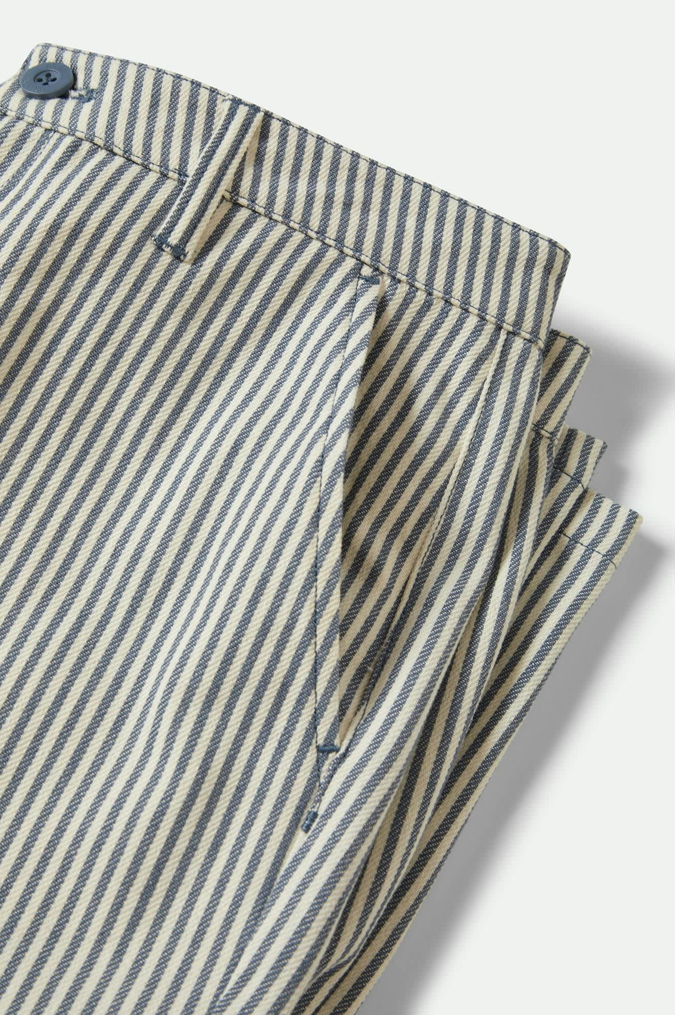 Bedford Pant - Azure Blue Pinstripe - Image 13